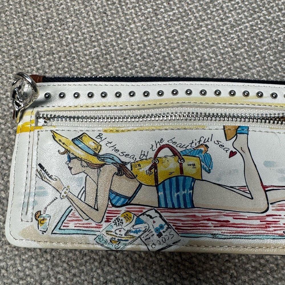 Brighton fashion wallet with watercolor design - Picture 3 of 6